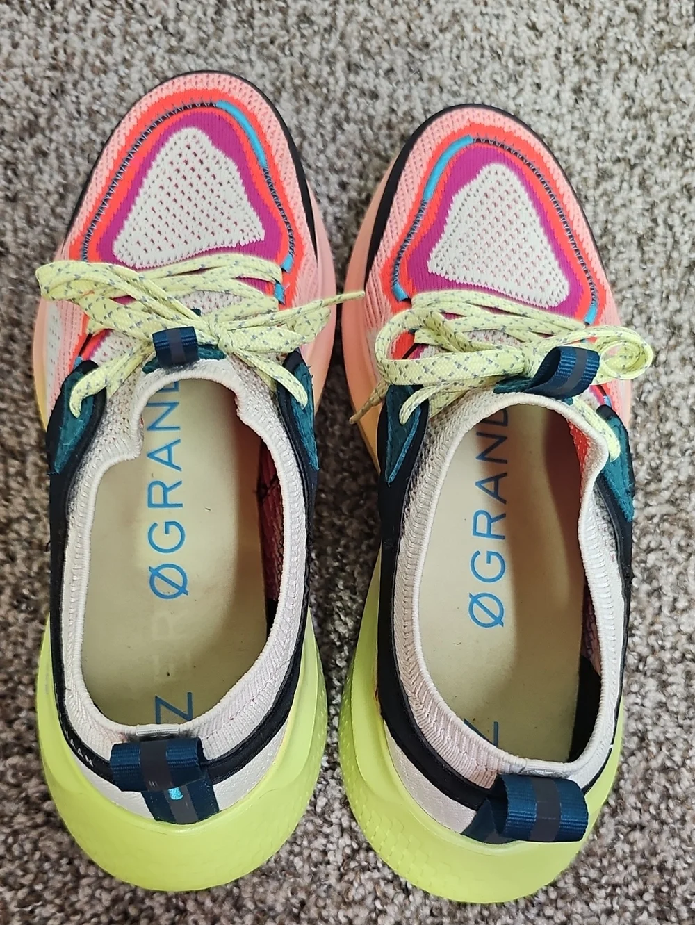 COLE HAAN ZEROGRANDE OUTPACE STITCHLITE RUNNER II WOMENS SNEAKERS BFPM-08-173